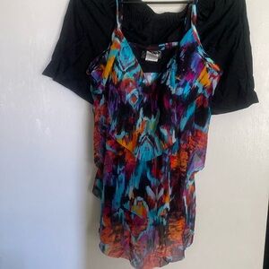 St.Tropez two piece bathing suit.